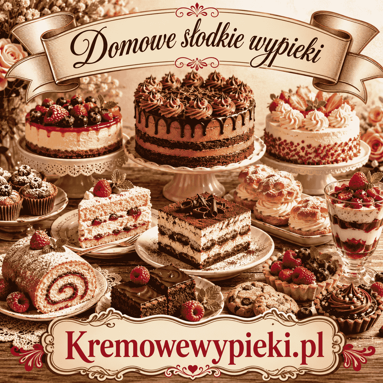 Domowe wypieki na ciasta i desery