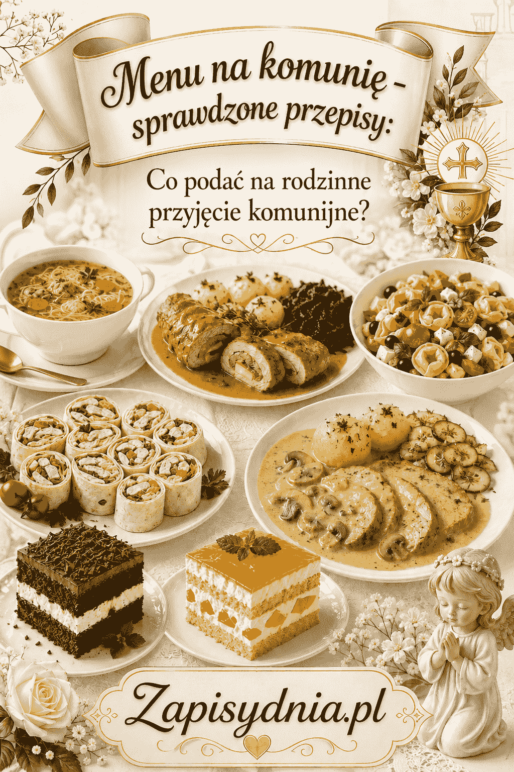 Menu na komunię – sprawdzone przepisy